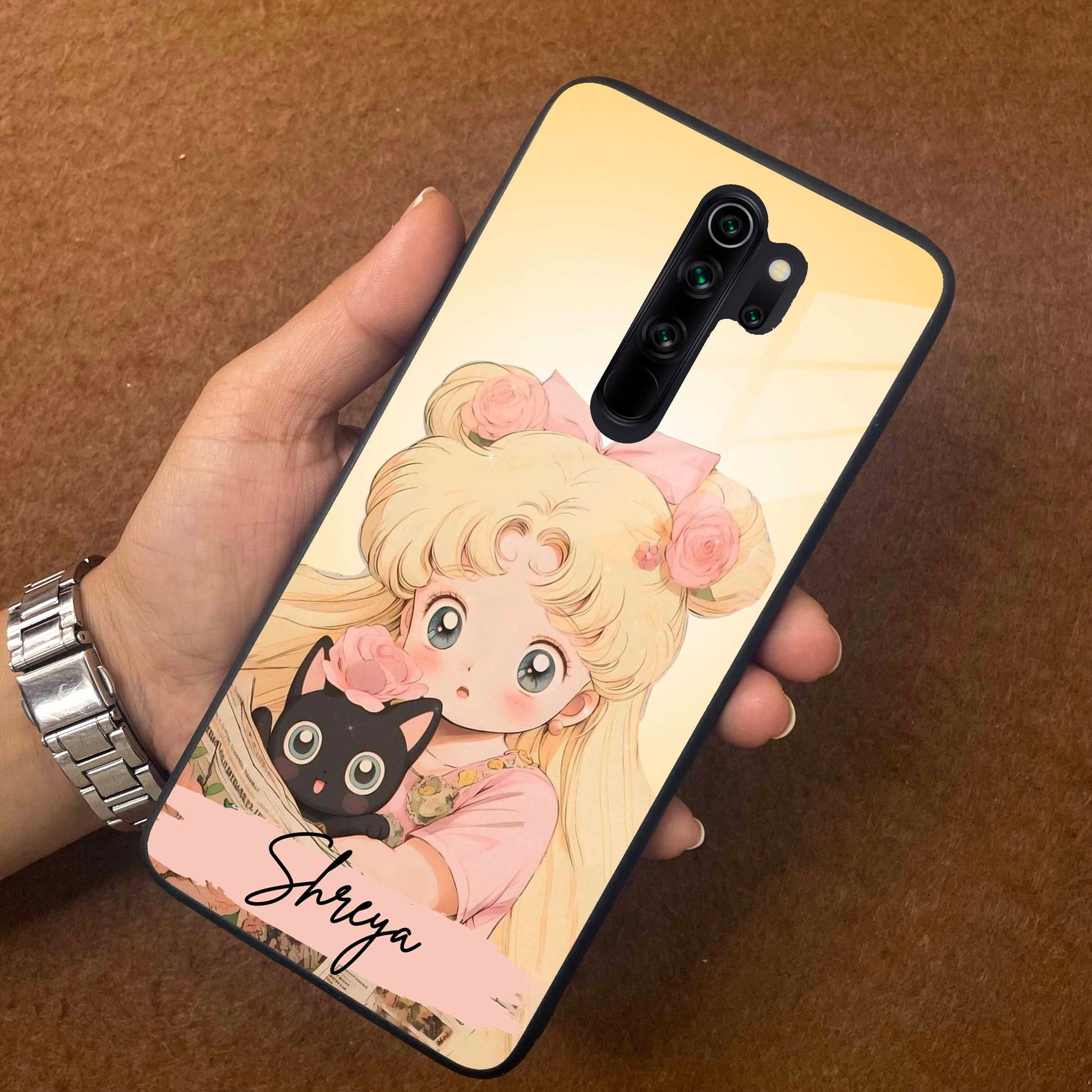 Lovely Sailor Moon Customize Glass Case Cover For Redmi/Xiaomi ShopOnCliQ