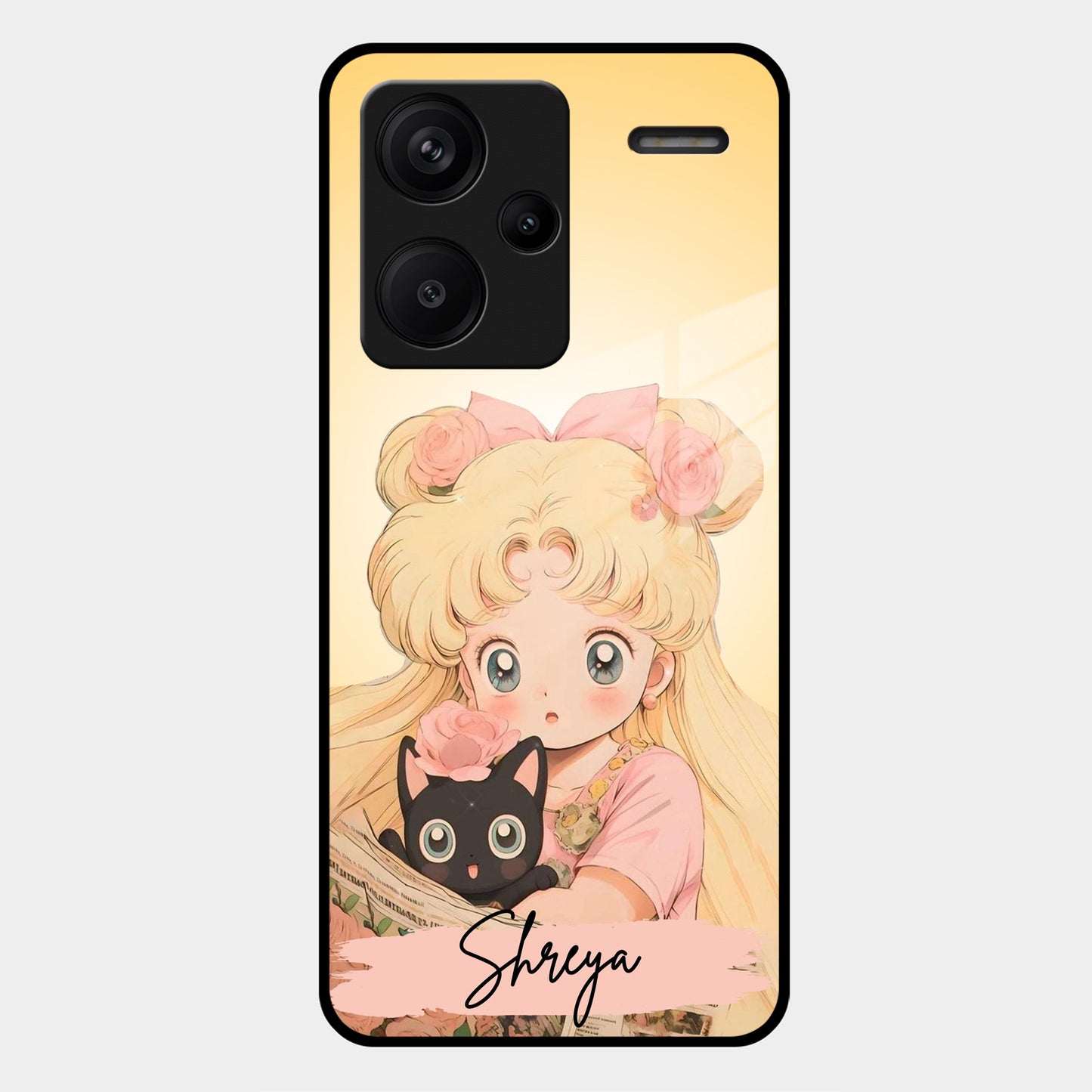 Lovely Sailor Moon Customize Glass Case Cover For Redmi/Xiaomi ShopOnCliQ