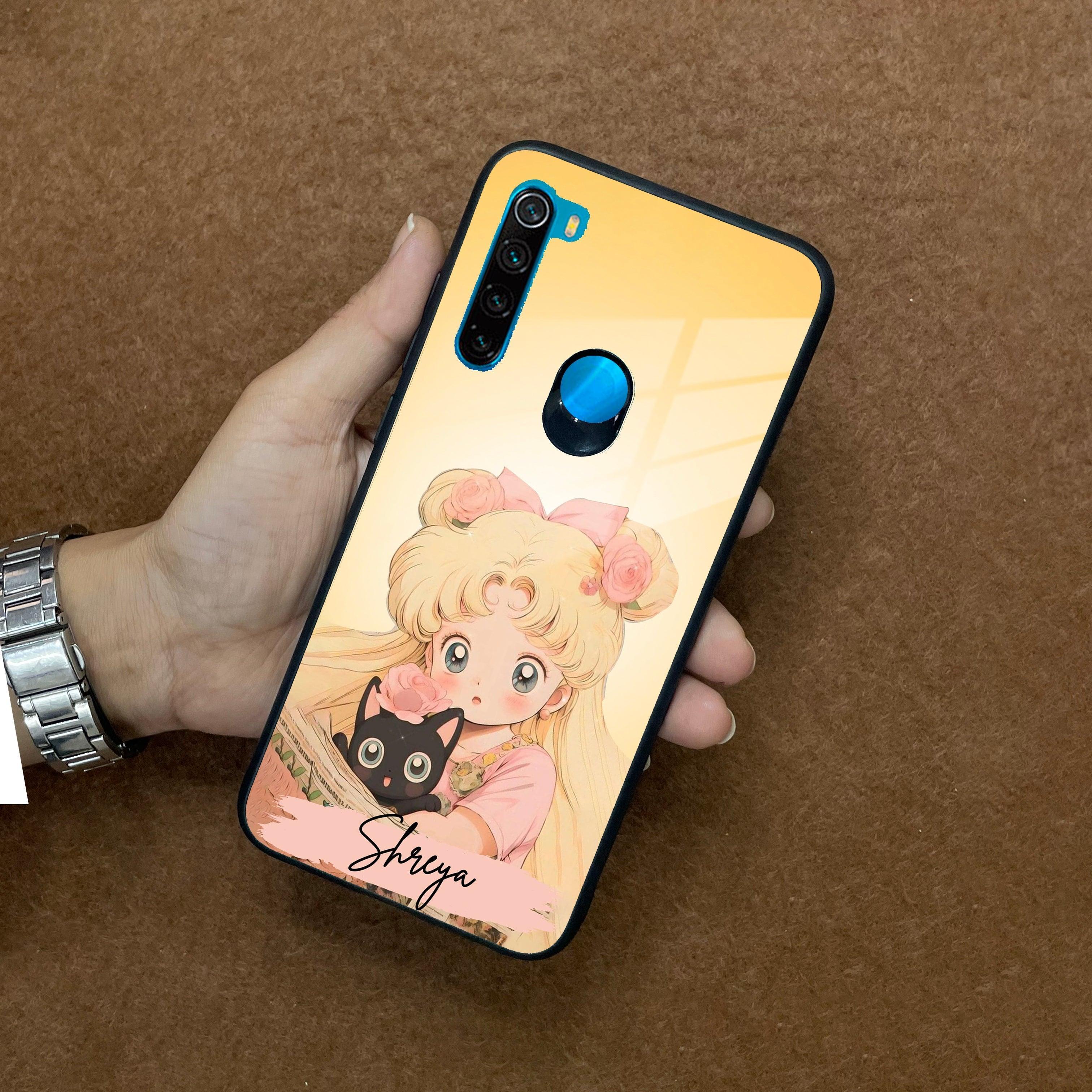 Lovely Sailor Moon Customize Glass Case Cover For Redmi/Xiaomi - ShopOnCliQ