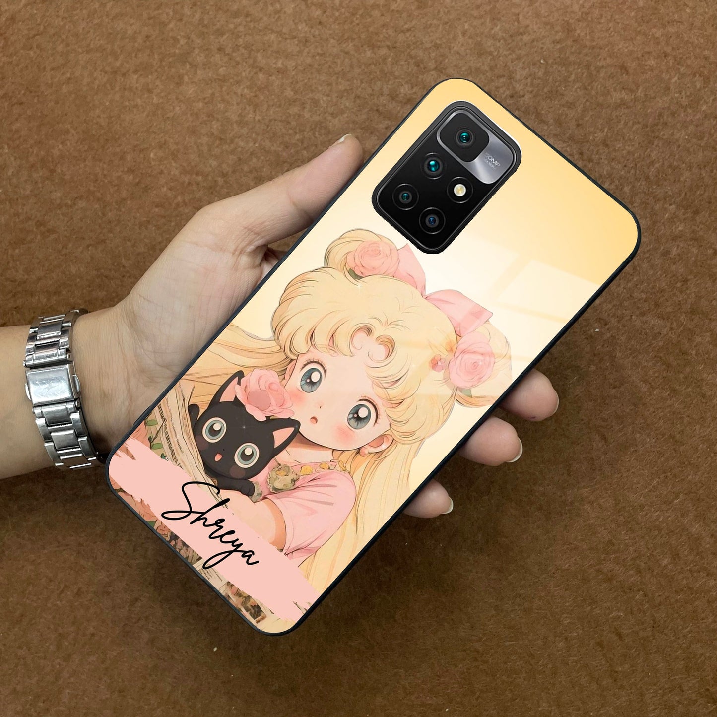 Lovely Sailor Moon Customize Glass Case Cover For Redmi/Xiaomi ShopOnCliQ