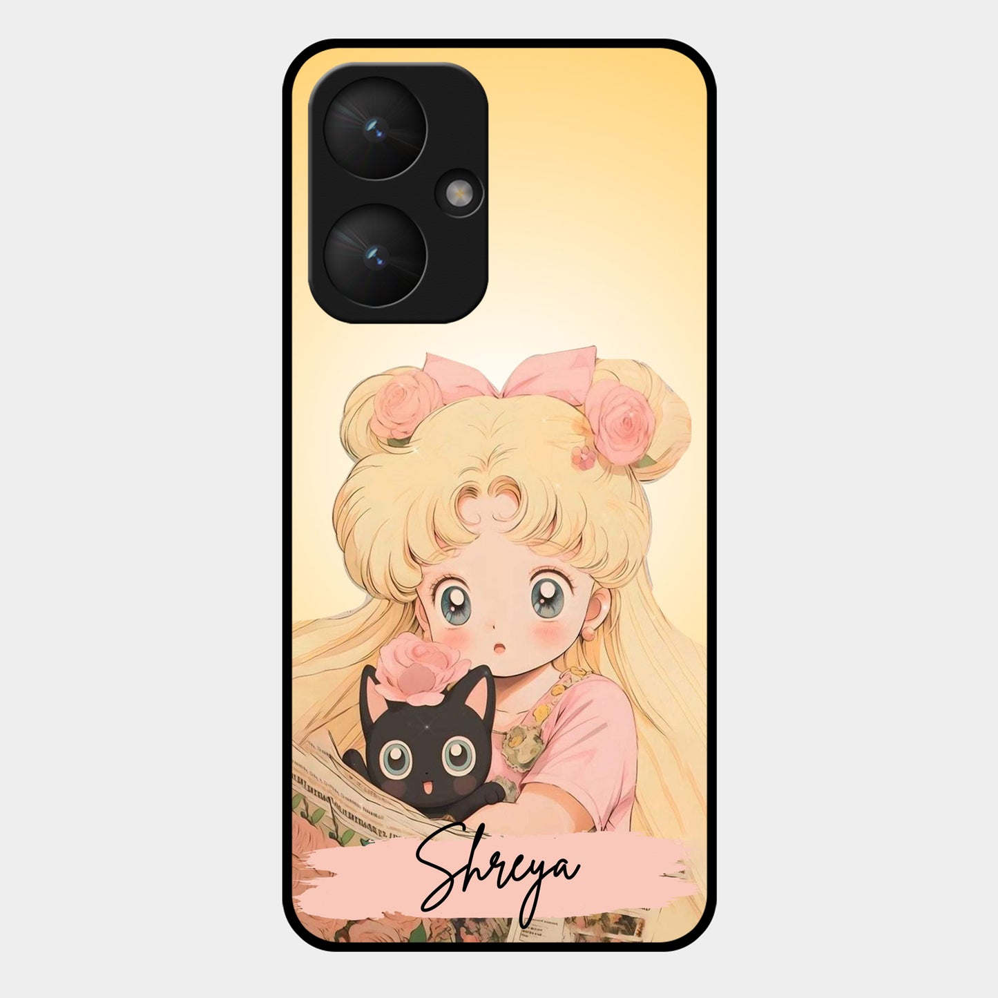 Lovely Sailor Moon Customize Glass Case Cover For Redmi/Xiaomi ShopOnCliQ