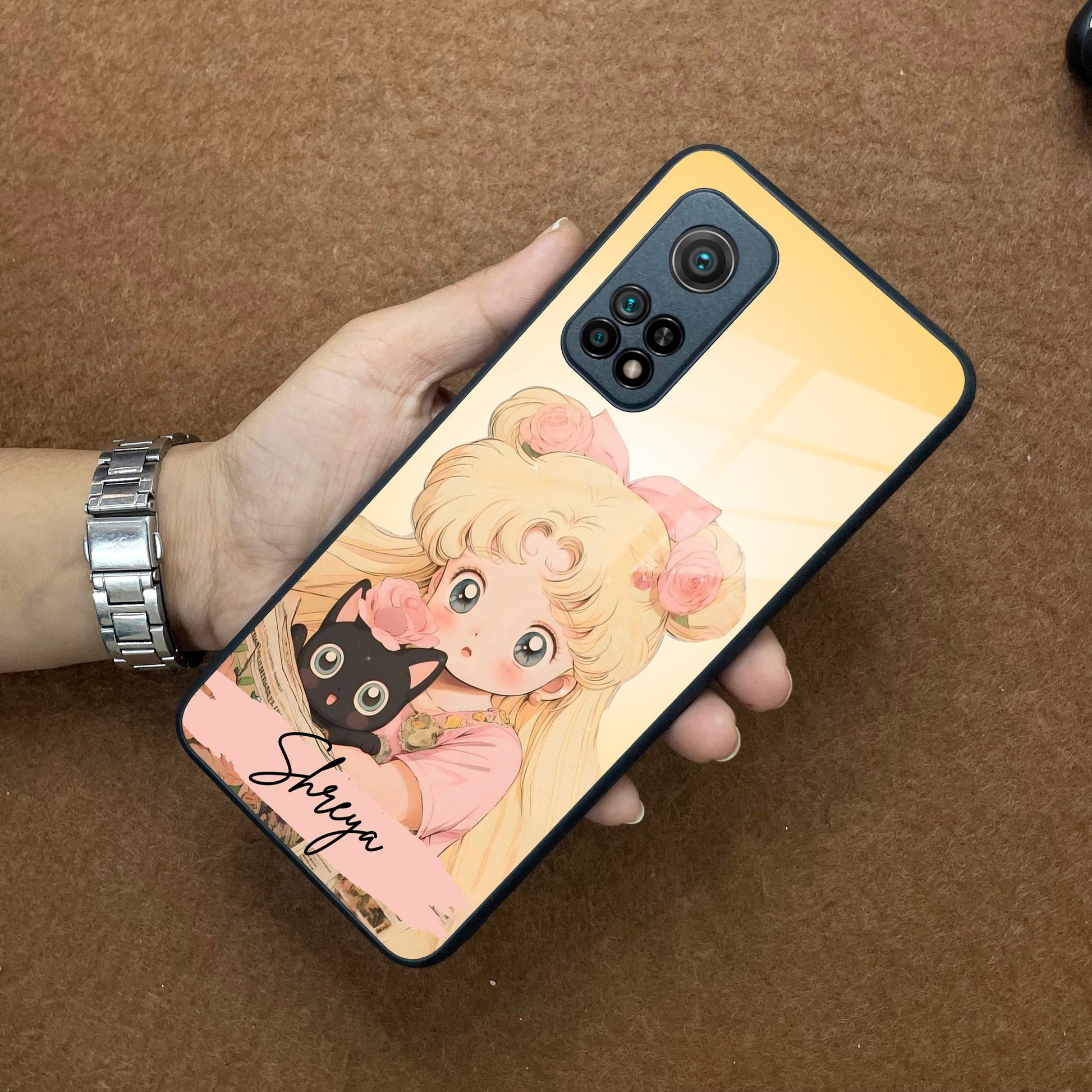 Lovely Sailor Moon Customize Glass Case Cover For Redmi/Xiaomi ShopOnCliQ