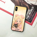 Lovely Sailor Moon Customize Glass Case Cover For iPhone - ShopOnCliQ
