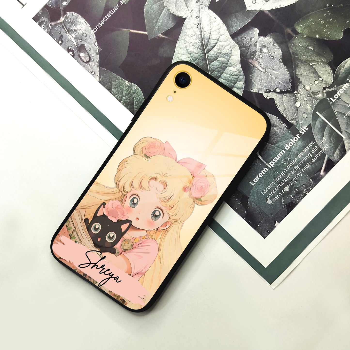 Lovely Sailor Moon Customize Glass Case Cover For iPhone ShopOnCliQ