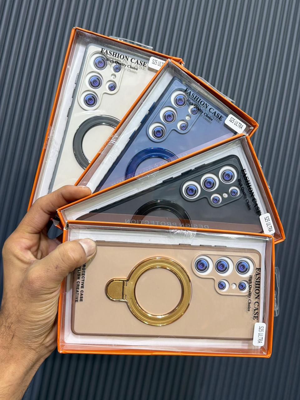 Luxury MagSafe Ring iPhone Phone Cover – Matte Finish Back Case with Camera Protection - ShopOnCliQ