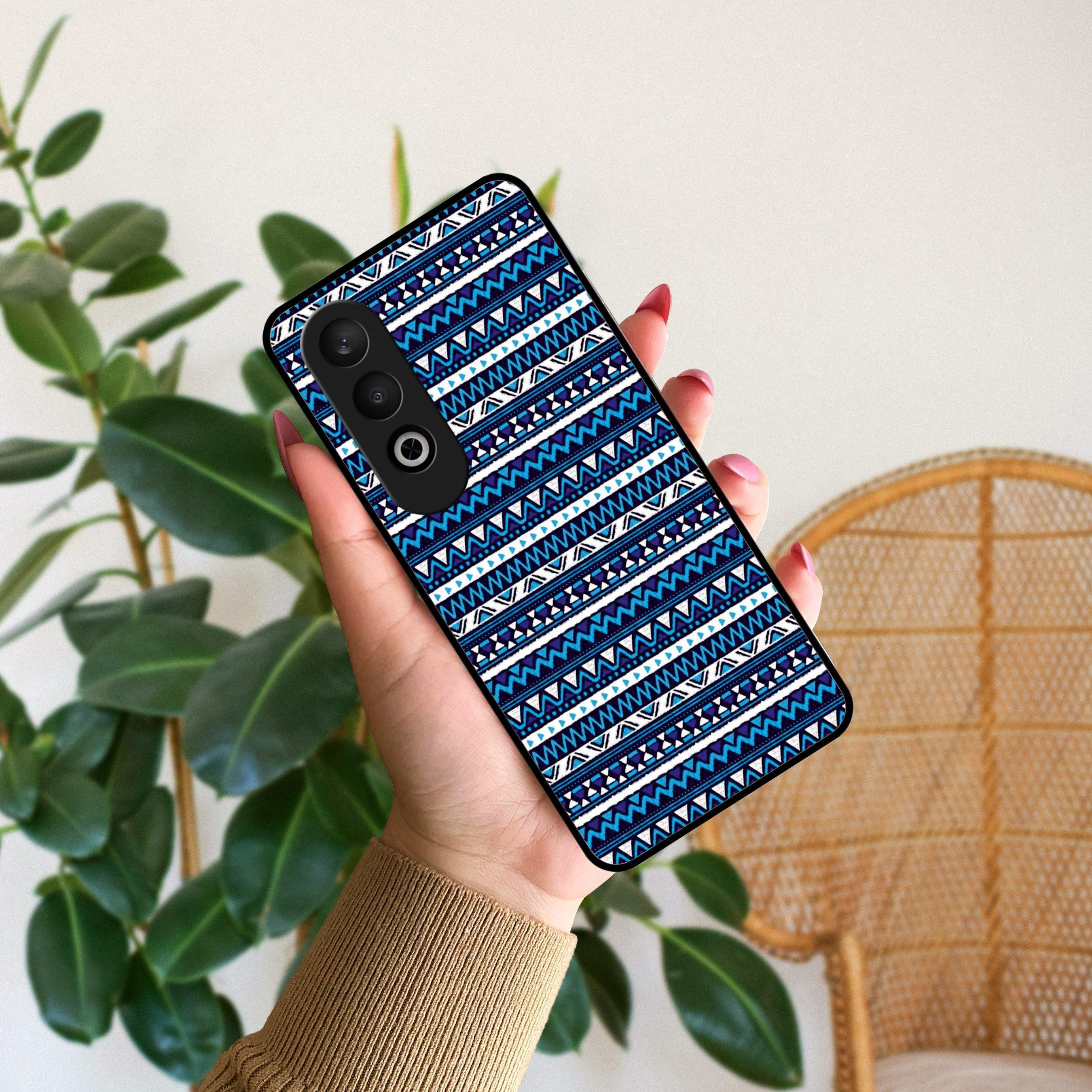 Mandala Glossy Metal Case Cover For Oppo - ShopOnCliQ