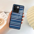 Mandala Glossy Metal Case Cover For Vivo - ShopOnCliQ