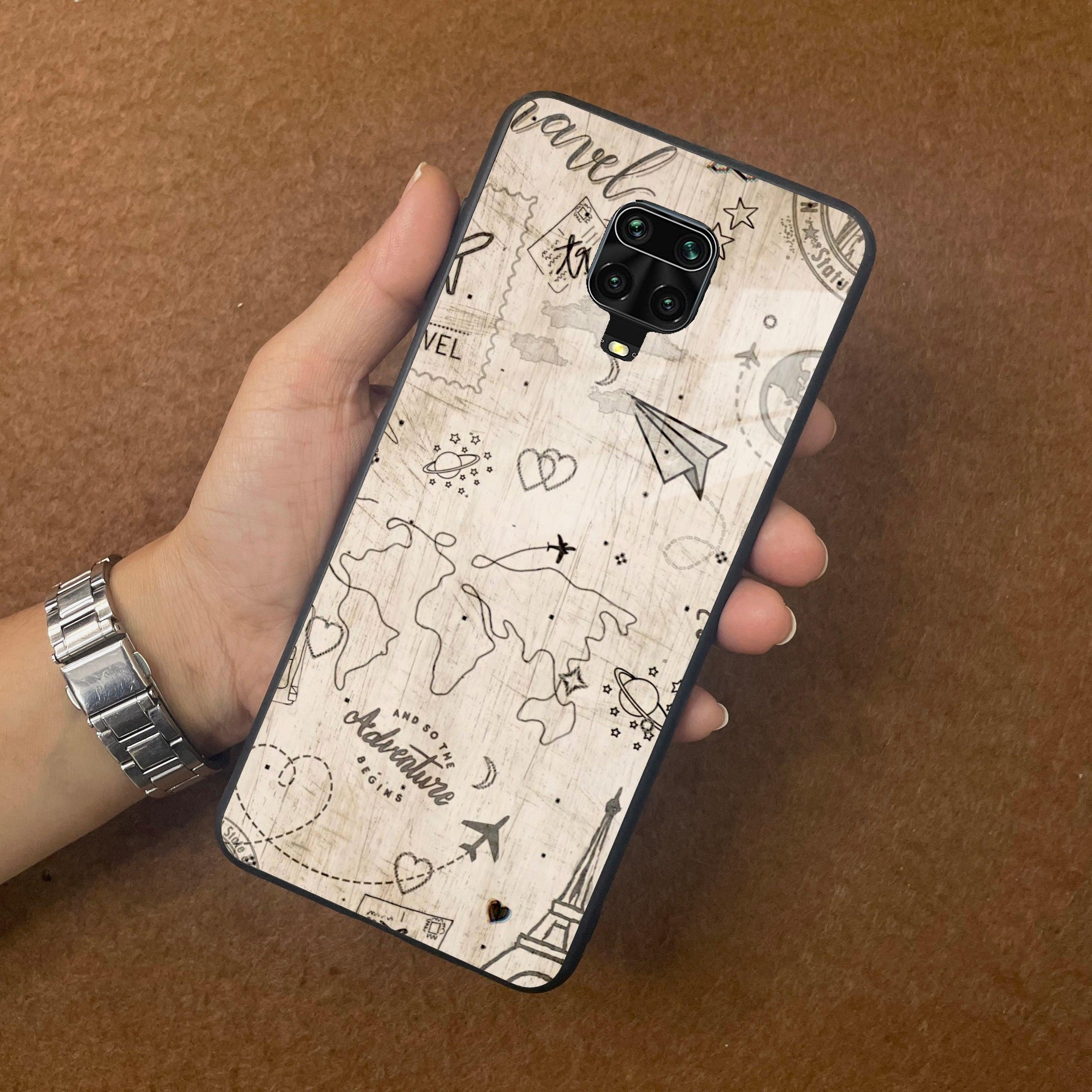 Map Mania Glass Case Cover For Redmi/Xiaomi - ShopOnCliQ