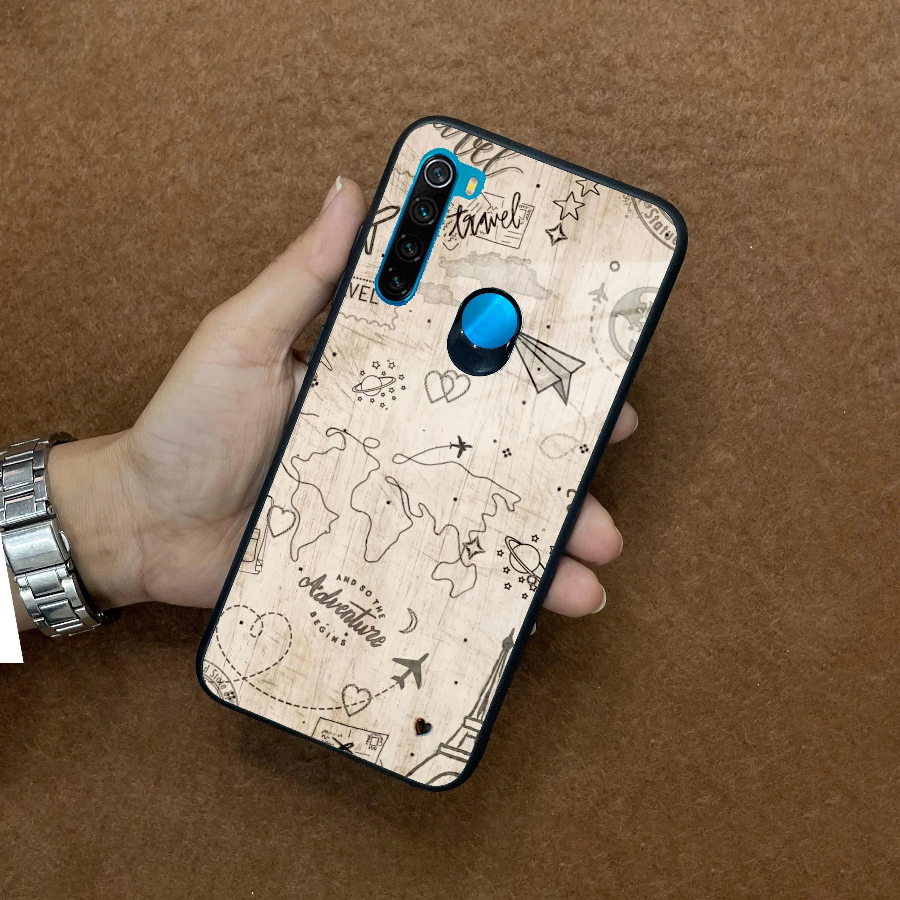 Map Mania Glass Case Cover For Redmi/Xiaomi - ShopOnCliQ