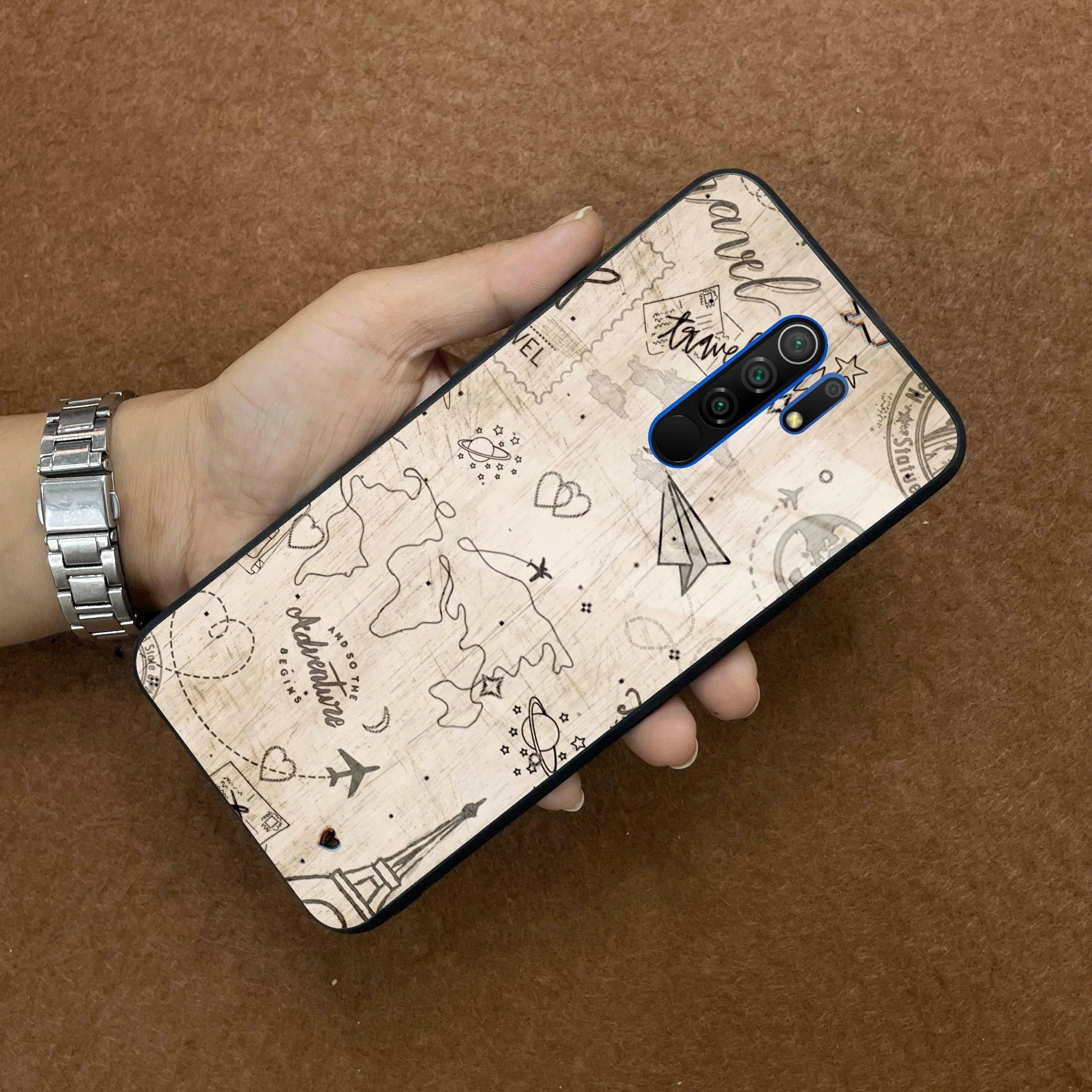 Map Mania Glass Case Cover For Redmi/Xiaomi - ShopOnCliQ