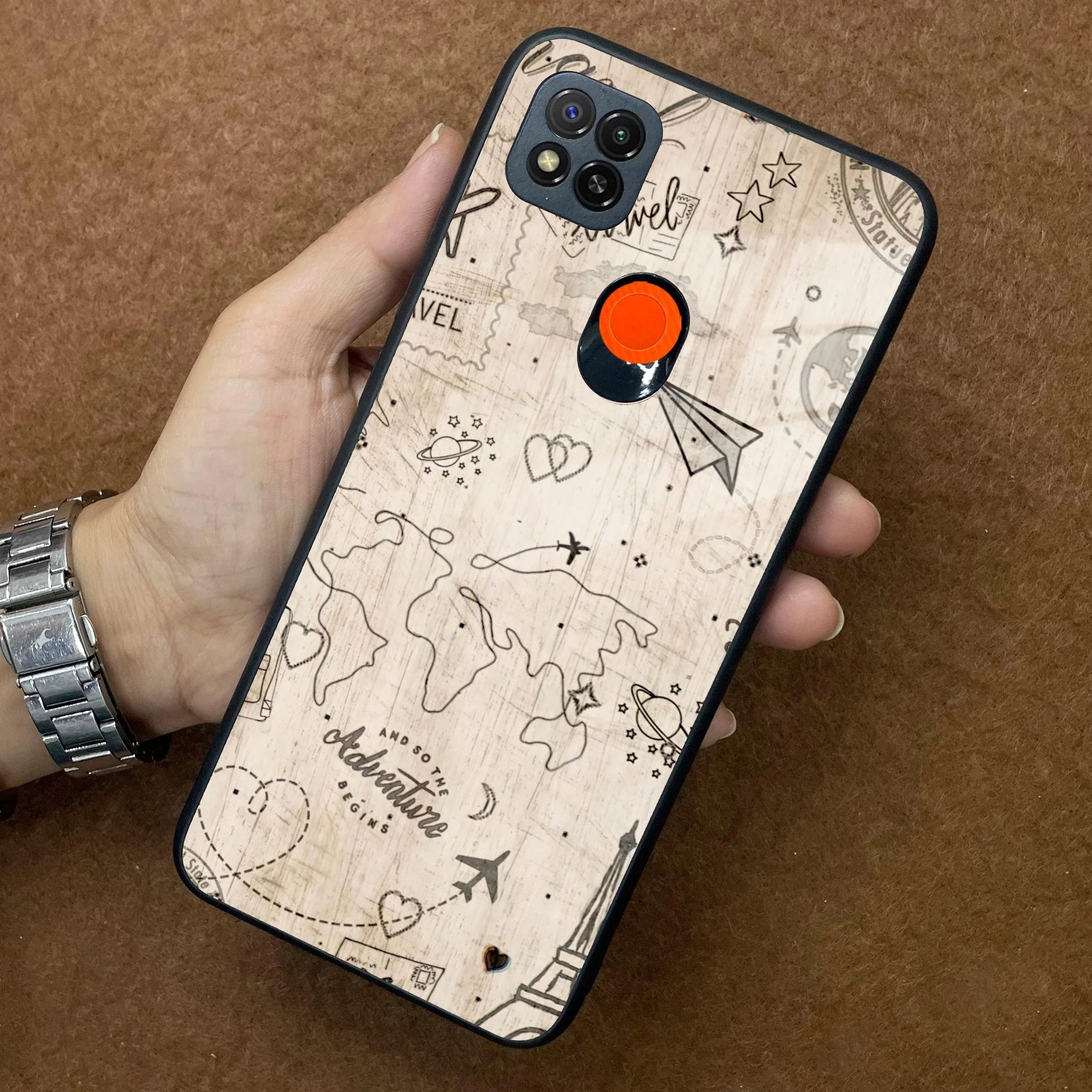 Map Mania Glass Case Cover For Redmi/Xiaomi - ShopOnCliQ