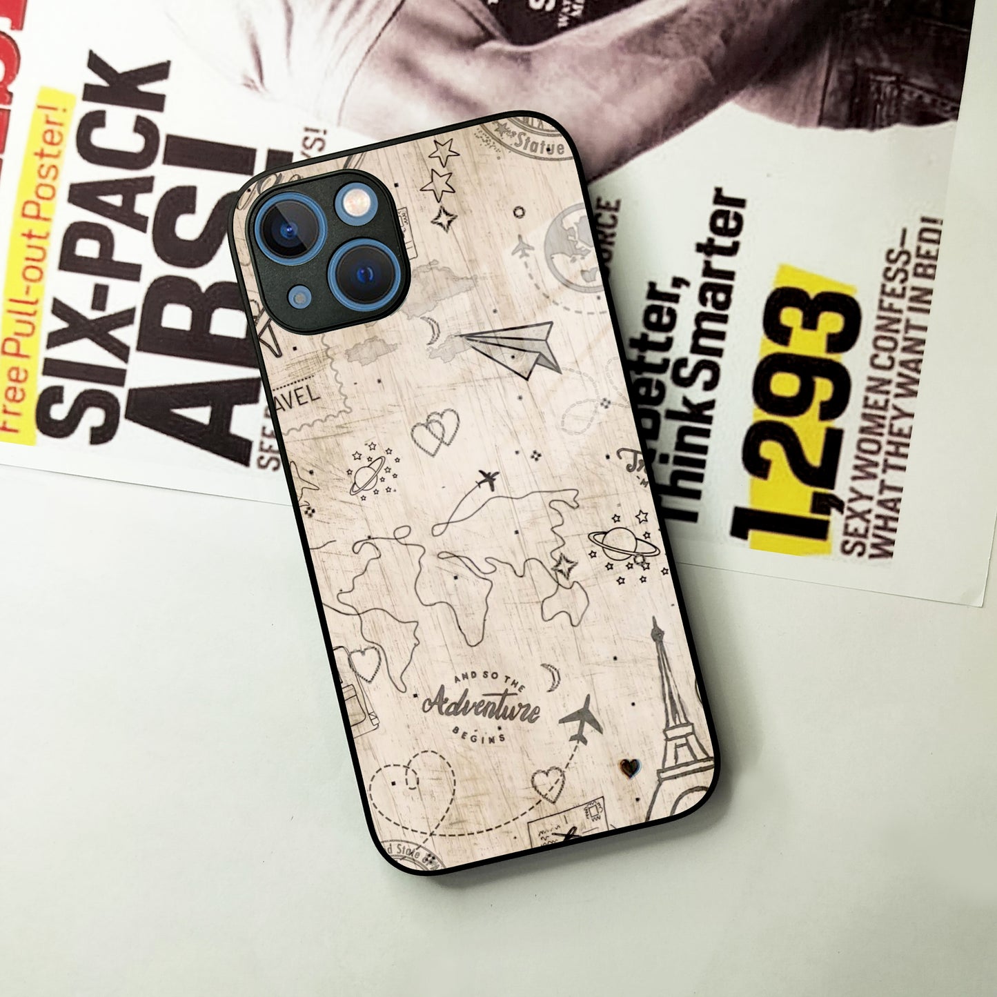 Map Mania Glass Case Cover For iPhone ShopOnCliQ