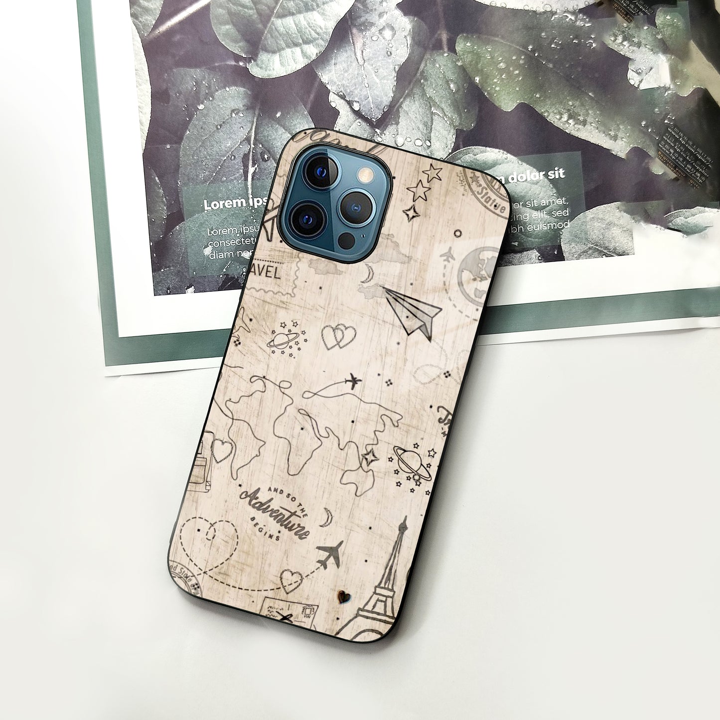 Map Mania Glass Case Cover For iPhone ShopOnCliQ