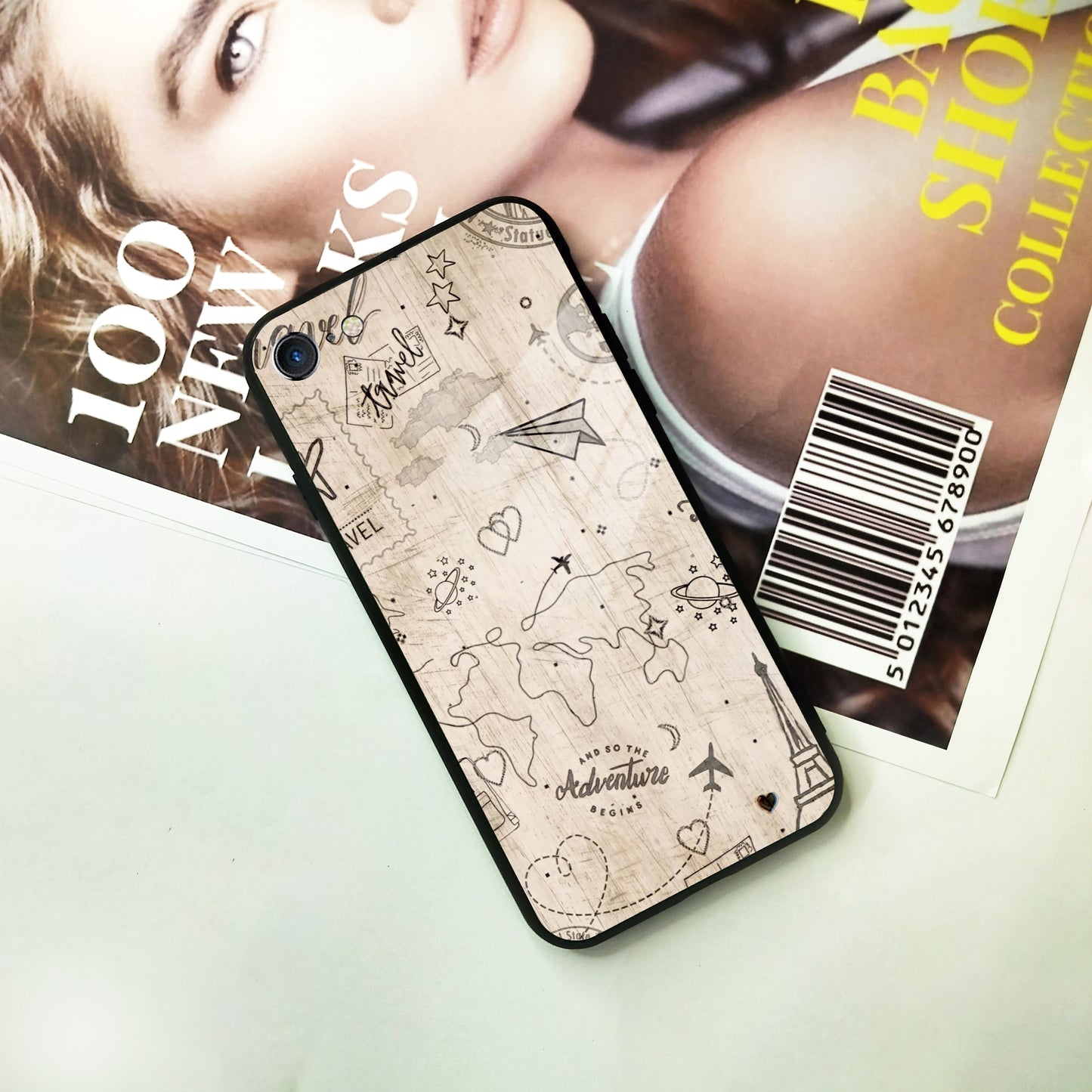 Map Mania Glass Case Cover For iPhone ShopOnCliQ