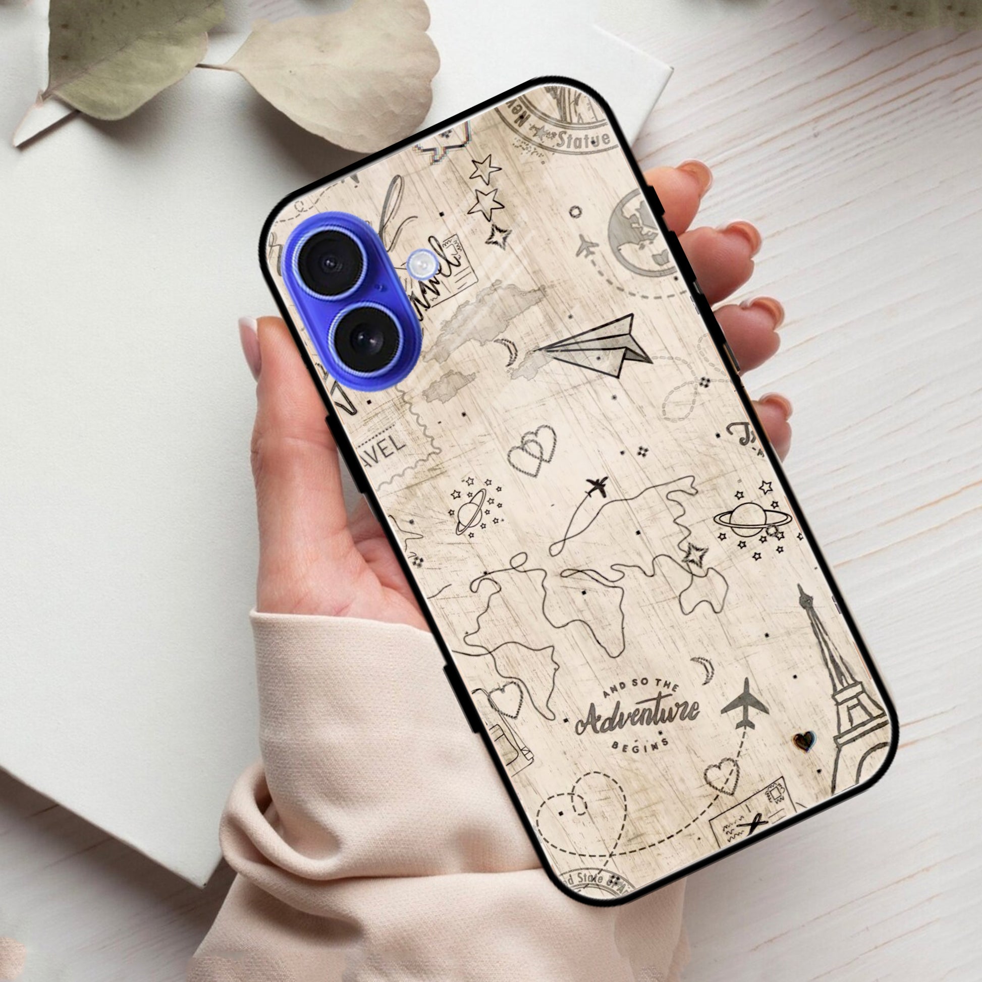 Map Mania Glass Case Cover For iPhone ShopOnCliQ