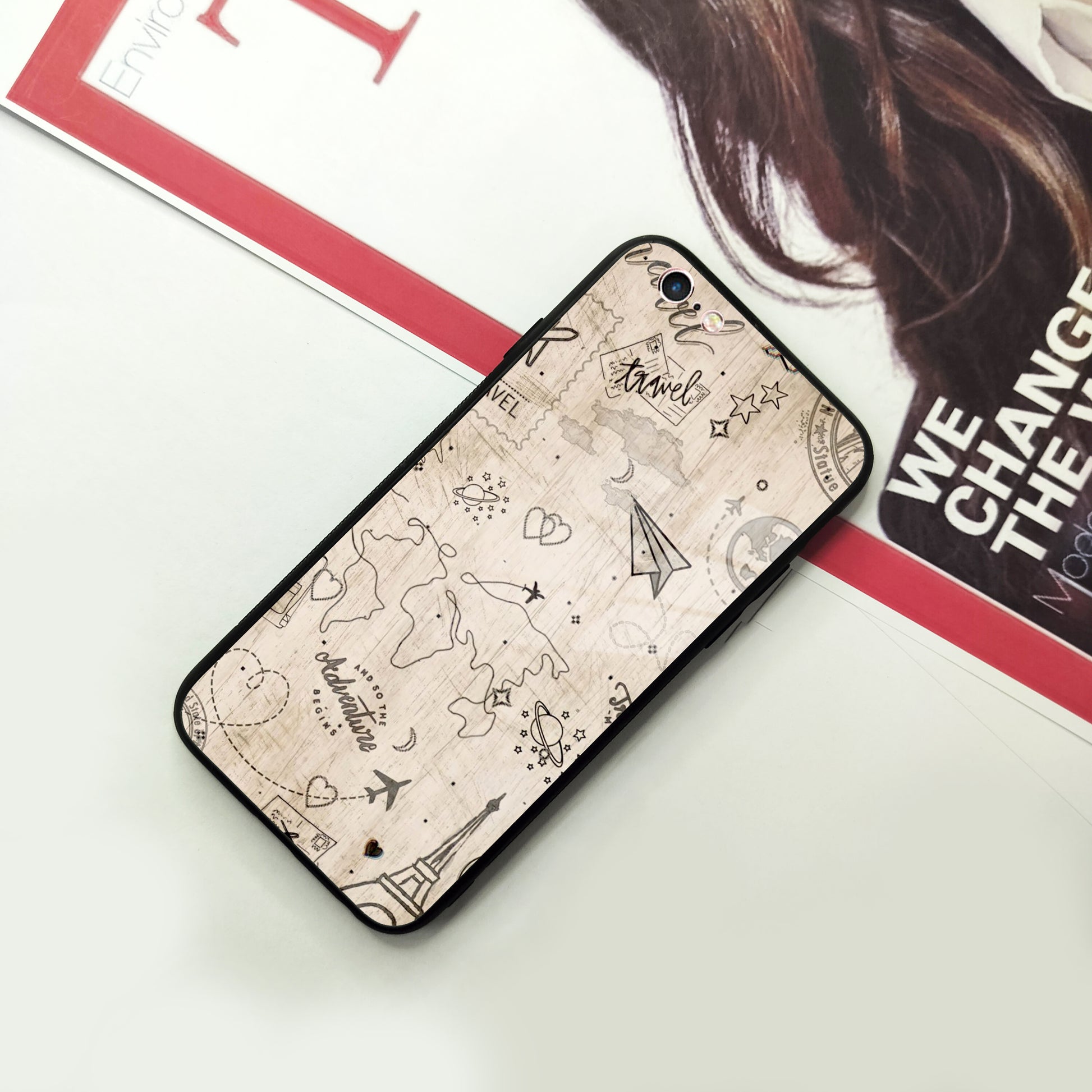 Map Mania Glass Case Cover For iPhone - ShopOnCliQ