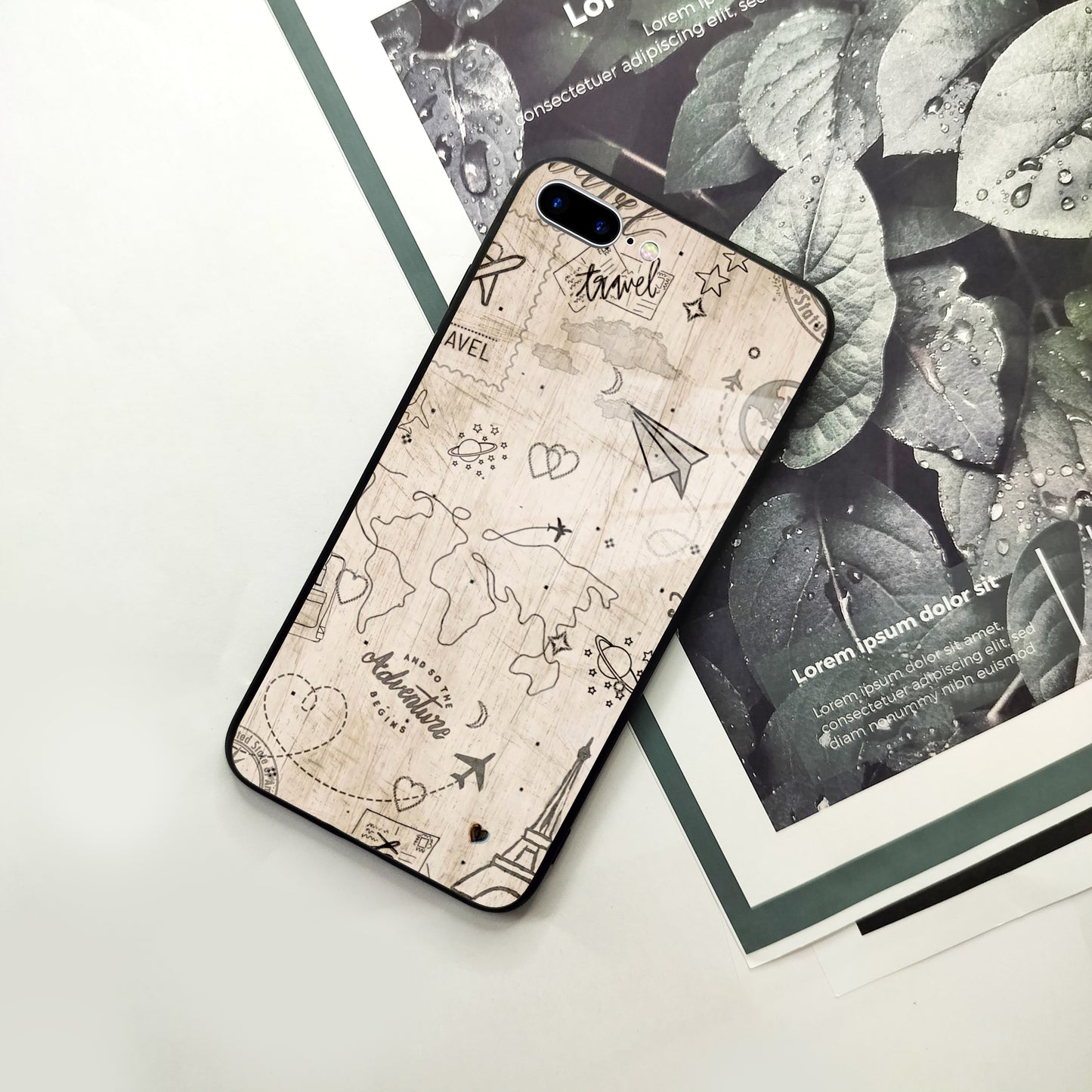 Map Mania Glass Case Cover For iPhone ShopOnCliQ