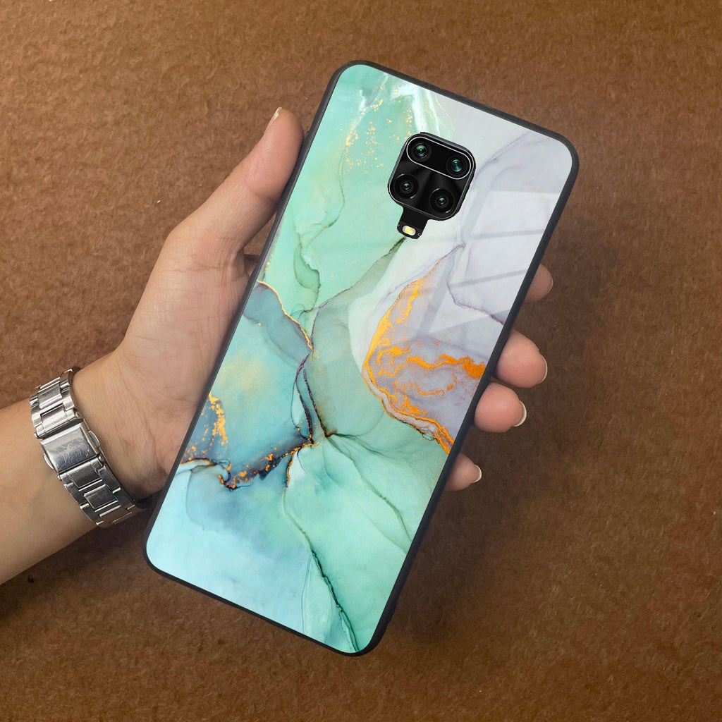 Marble Glass Finish Phone Case And Cover For Poco - ShopOnCliQ