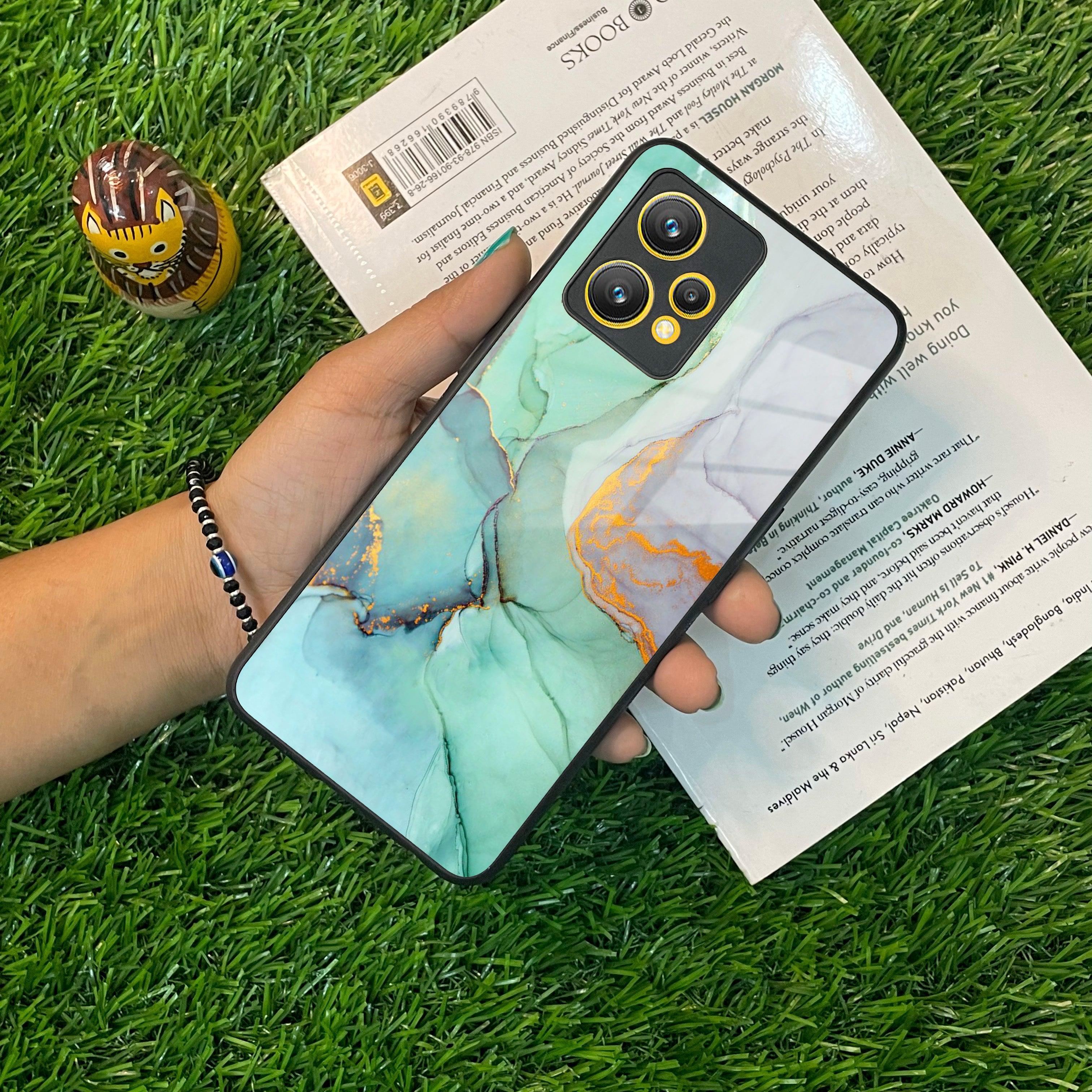 Marble Glass Finish Phone Case And Cover For Realme/Narzo - ShopOnCliQ