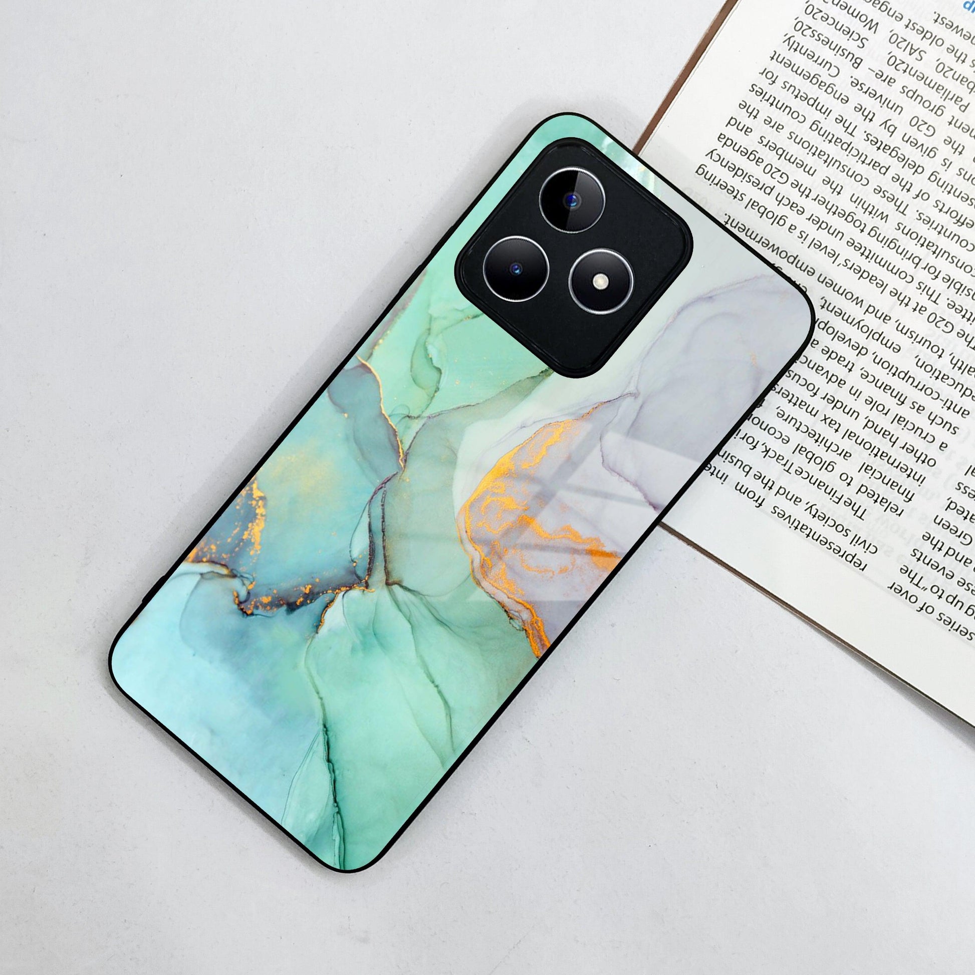 Marble Glass Finish Phone Case And Cover For Realme/Narzo ShopOnCliQ