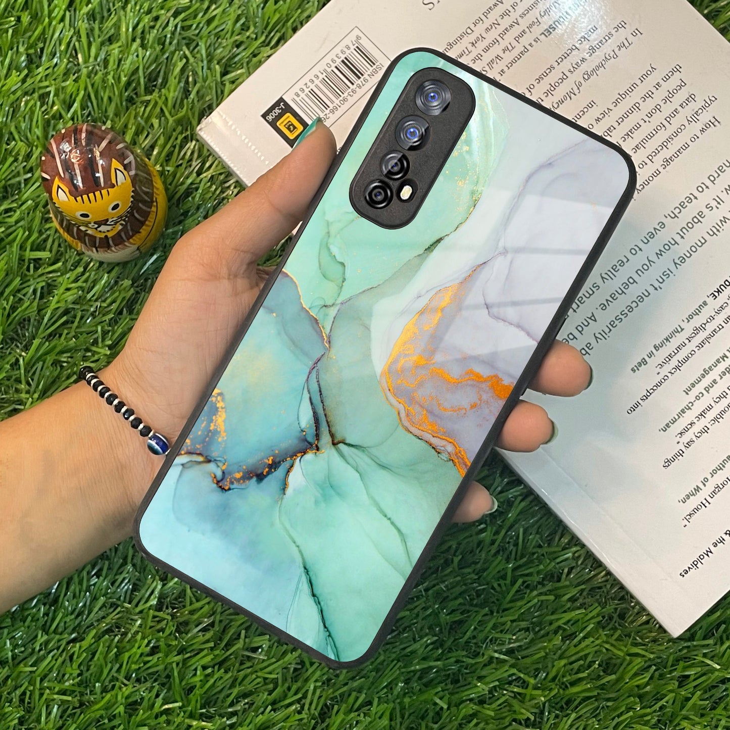 Marble Glass Finish Phone Case And Cover For Realme/Narzo ShopOnCliQ