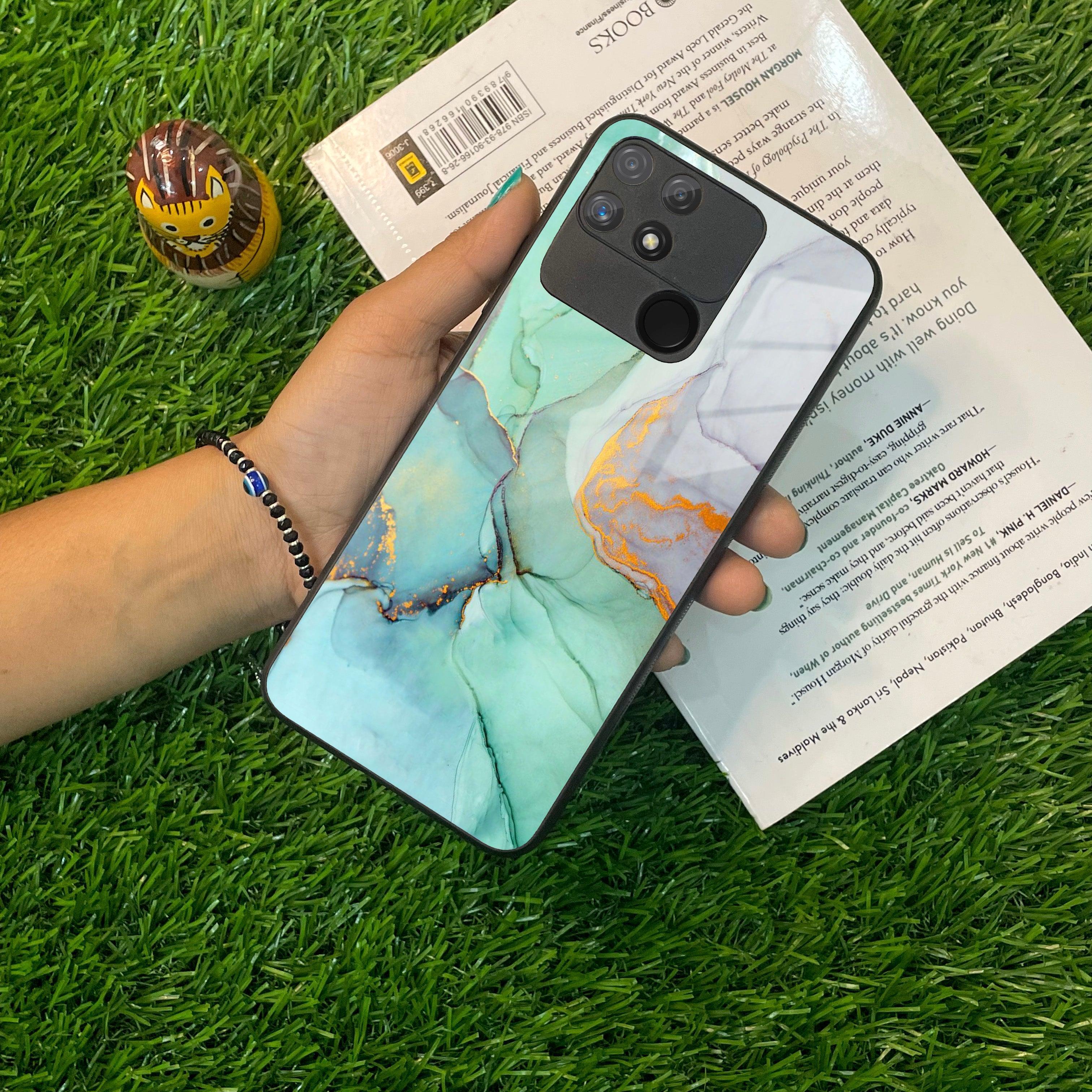 Marble Glass Finish Phone Case And Cover For Realme/Narzo - ShopOnCliQ