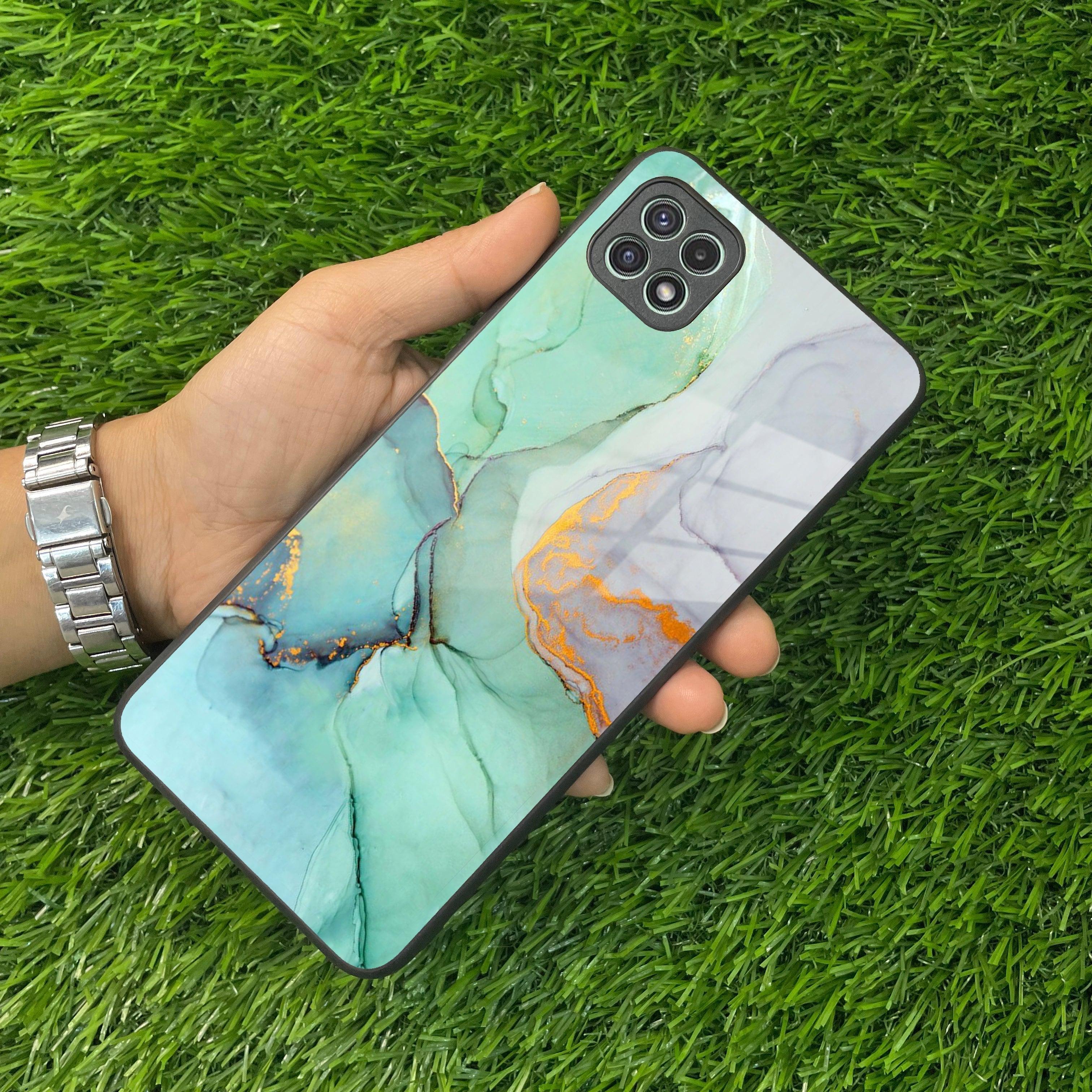 Marble Glass Finish Phone Case And Cover For Samsung - ShopOnCliQ