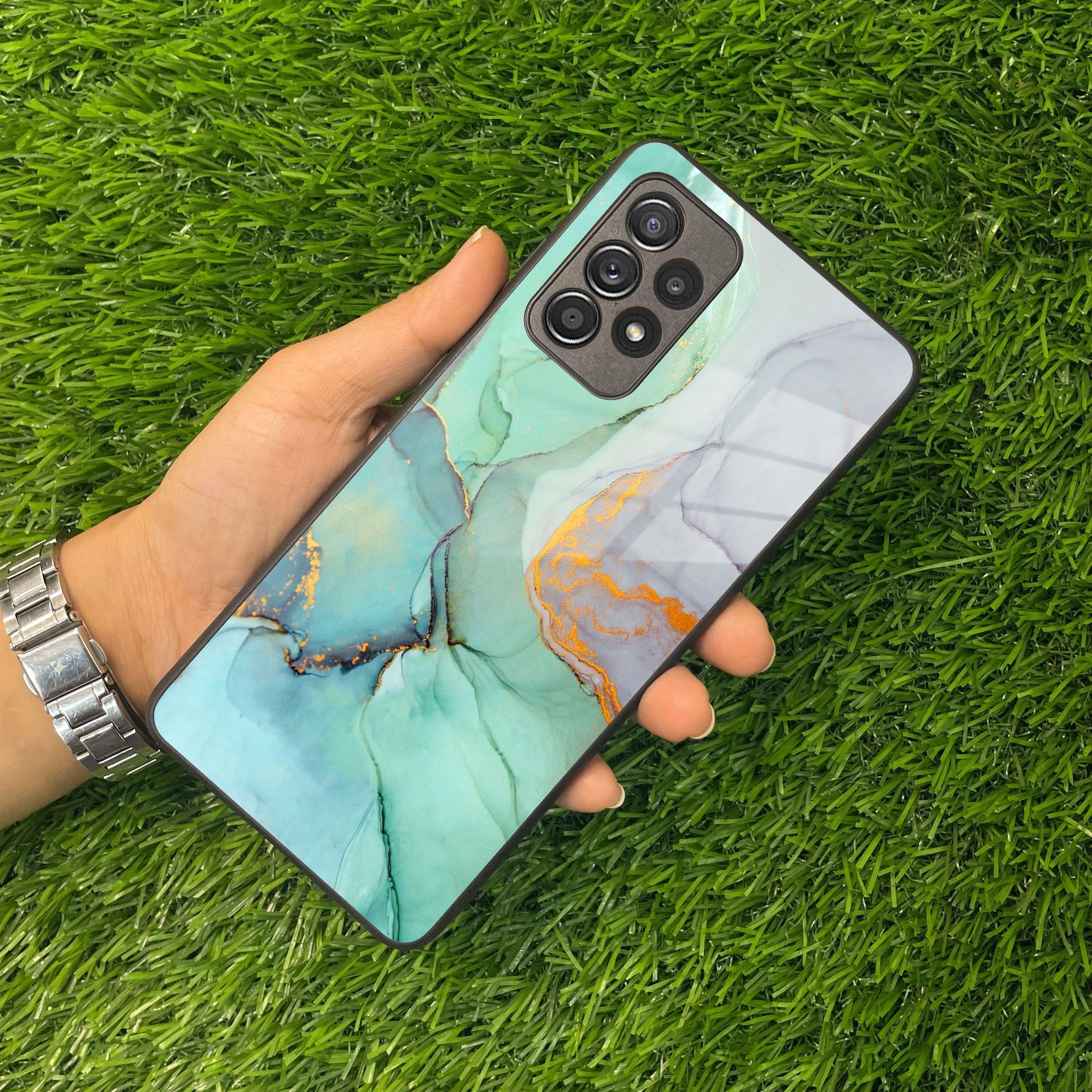 Marble Glass Finish Phone Case And Cover For Samsung - ShopOnCliQ