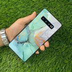 Marble Glass Finish Phone Case And Cover For Samsung - ShopOnCliQ