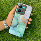 Marble Glass Finish Phone Case And Cover For Vivo - ShopOnCliQ