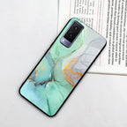 Marble Glass Finish Phone Case And Cover For Vivo - ShopOnCliQ