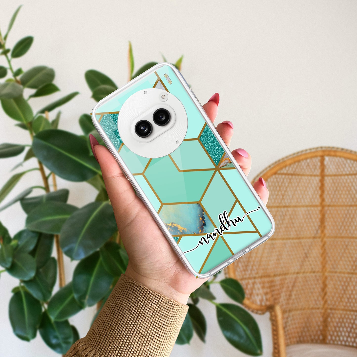 Marble Green Customize Transparent Silicon Case For Nothing ShopOnCliQ