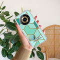 Marble Green Customize Anti Yelllow Case For Realme Narzo 60 5G