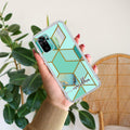 Marble Green Customize Transparent Silicon Case For Redmi Note 11T 5G
