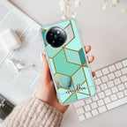 Marble Green Customize Anti Yellow Case For Xiaomi 14 Civi 5G