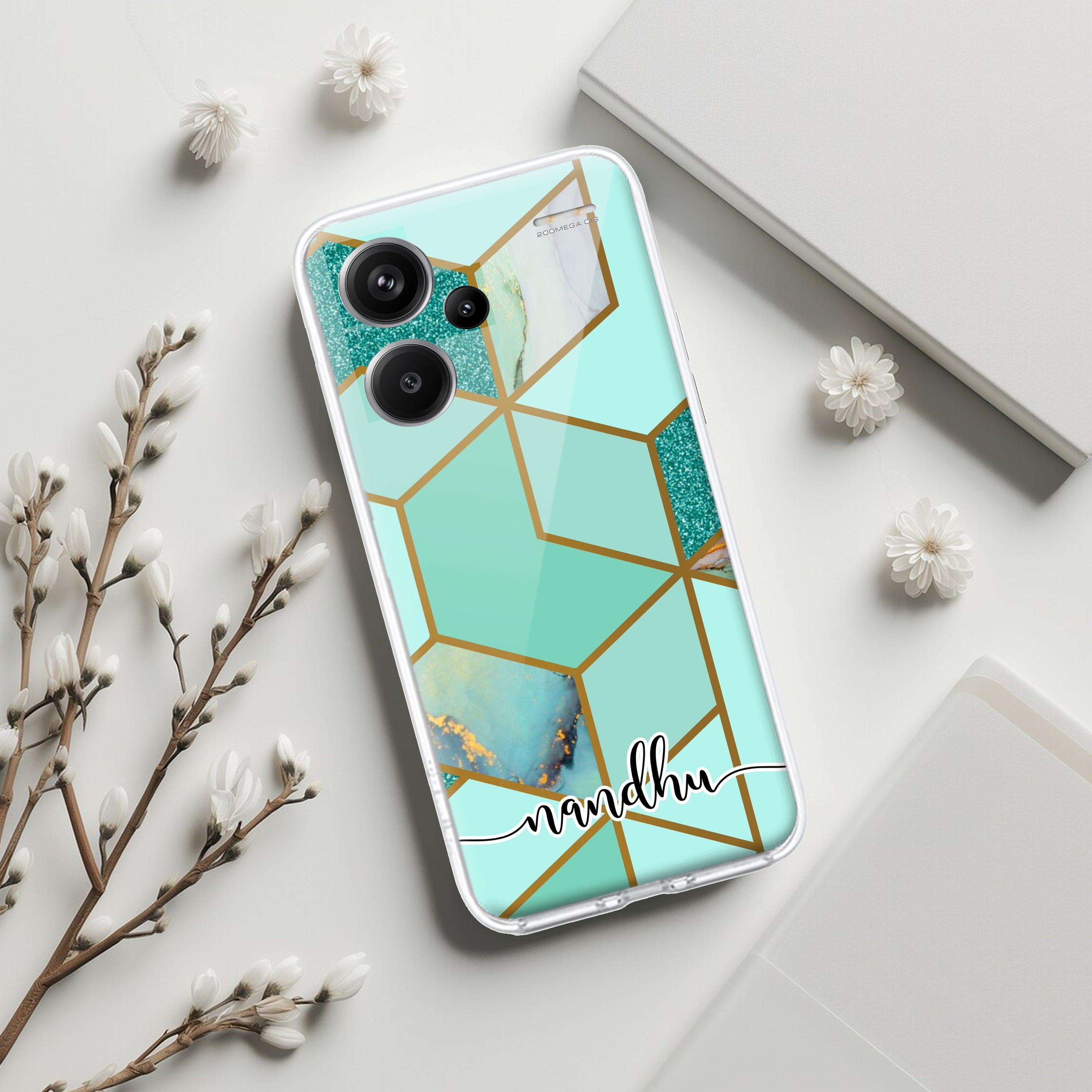 Marble Green Customize Transparent Silicon Case For Redmi/Xiaomi - ShopOnCliQ