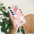 Marble Pink Customize Anti Yellow Case For Oppo A3 Pro 5G
