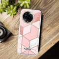 Marble Pink Customize Anti Yelllow Case For Realme C67 5G