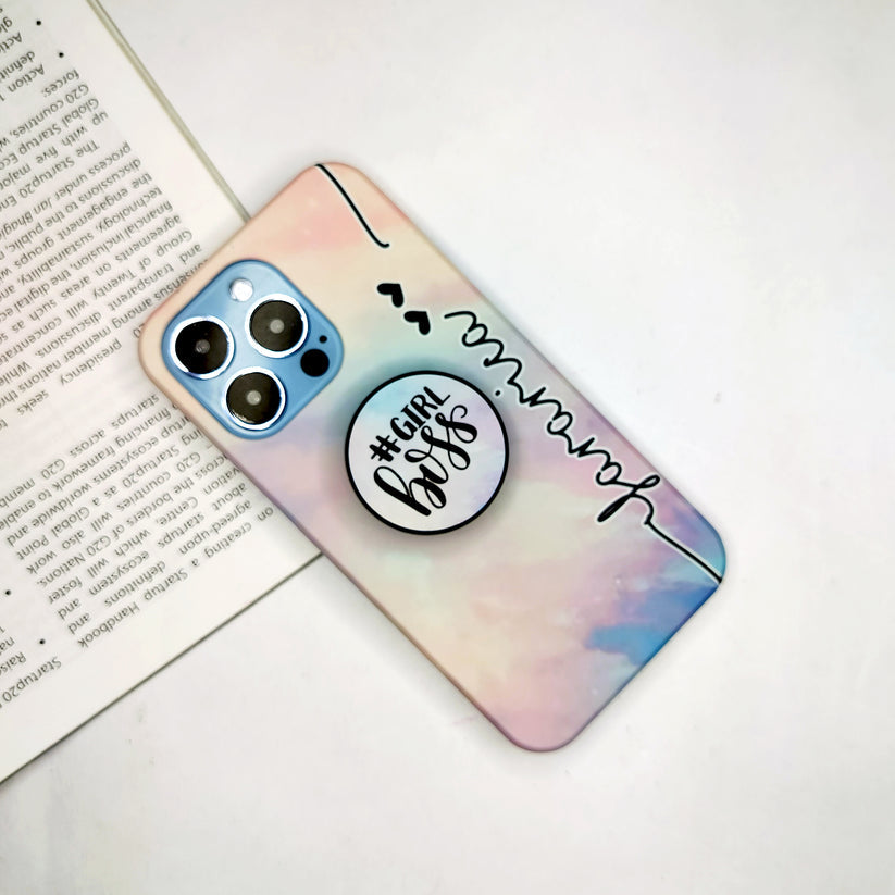 Marble Print Slim Matte Phone Case Cover For Oppo
