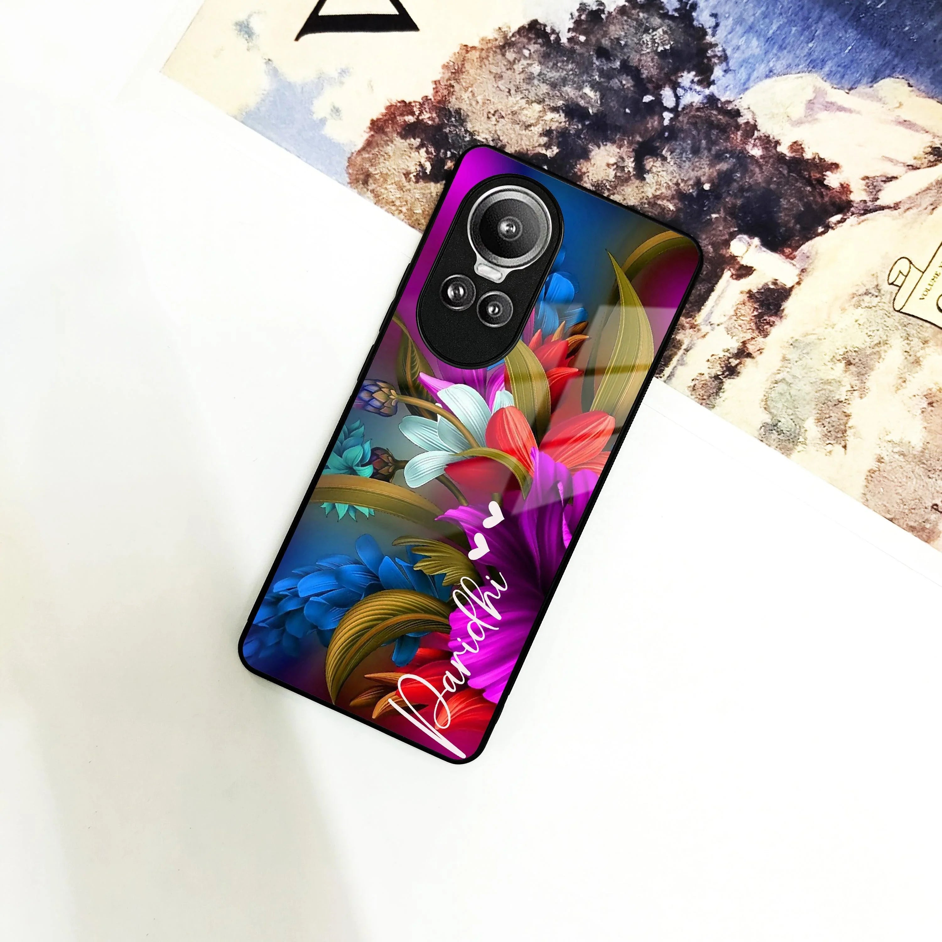 Margenta Glossy Metal Case Cover For Oppo - ShopOnCliQ