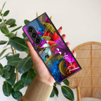 Margenta Glossy Metal Case Cover For Samsung - ShopOnCliQ