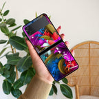 Margenta Glossy Metal Case Cover For Samsung - ShopOnCliQ