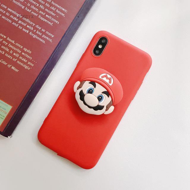 Mario Design Phone Case Cover With Phone Holder ShopOnCliQ