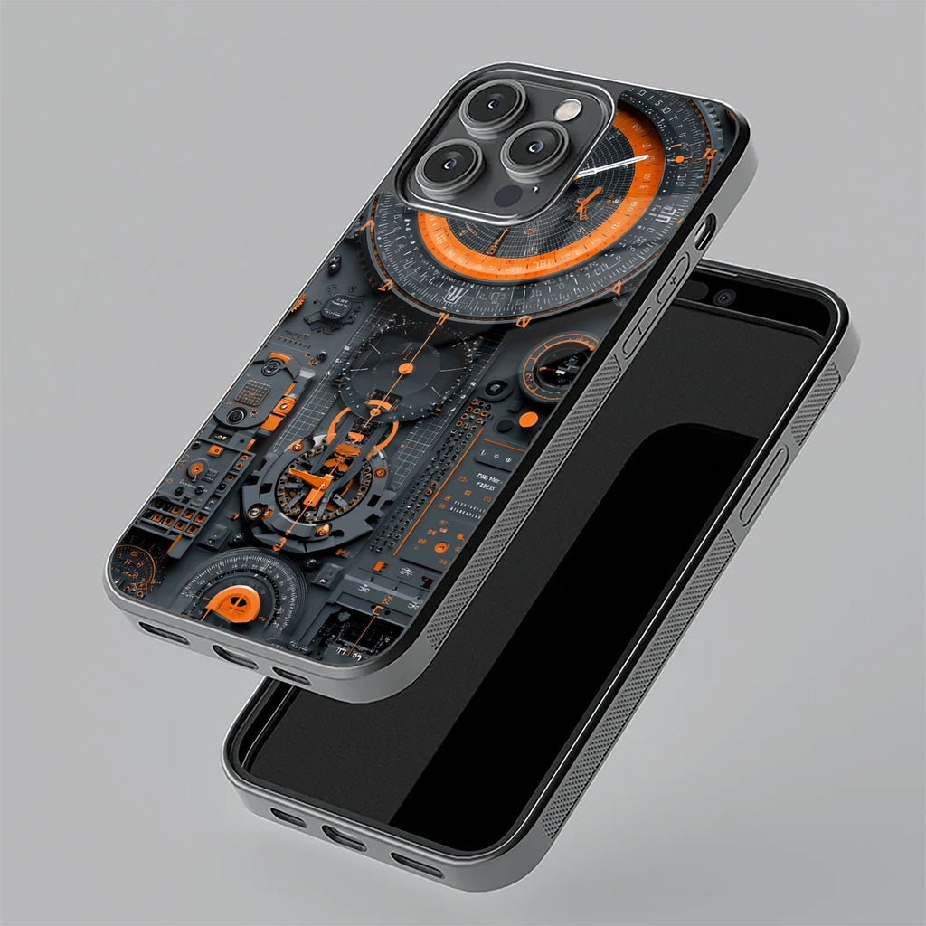 Mechanical Timepiece Glass Phone Cover iPhone Air