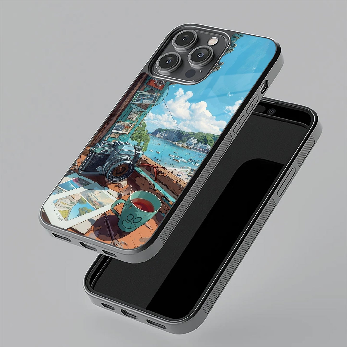 Memoirs in Color Glass Case Cover For Motorola