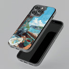 Memoirs in Color Glass Case Cover For iQOO - ShopOnCliQ