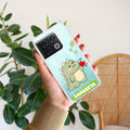Mini Dino Customize Transparent Silicon Case For OnePlus 10 Pro 5G