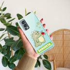 Mini Dino Customize Anti Yellow Case For OnePlus Nord 2 5G