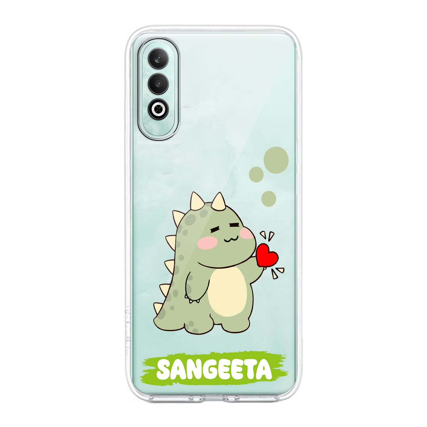 Mini Dino Customize Transparent Silicon Case For OnePlus ShopOnCliQ