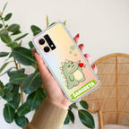 Mini Dino Customize Anti Yellow Case For Oppo Reno 7 5G